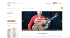 Desktop Screenshot of concert-classical-guitar.com